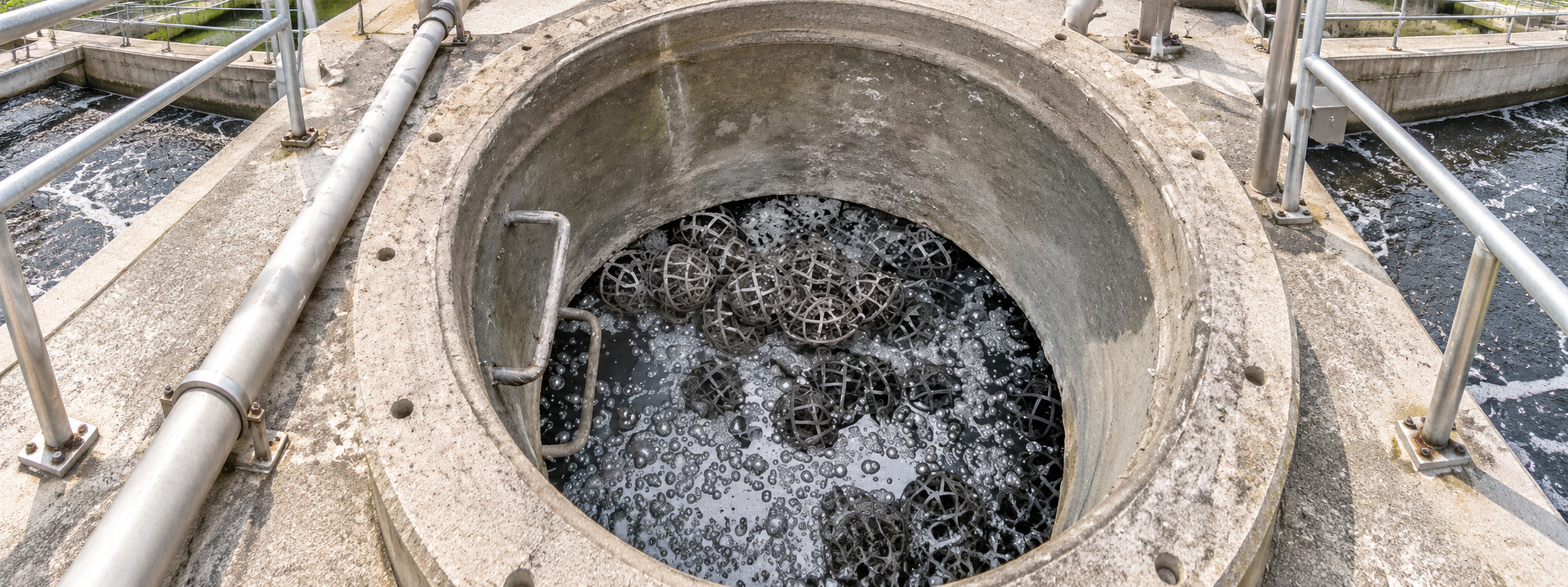 污水一般是如何处理的? · 工艺场景示意